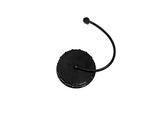Valterra Black Gravity Water Inlet Cap with Lanyard, Replacement A0120SBKVP