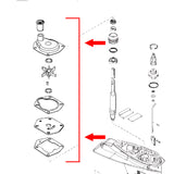 Water Pump Repair Kit for Mercury Mariner 25-50 HP - 821354A2, 18-4531