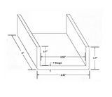 Heavy Duty Weld On 2x4 Steel Stake Pockets for Trailer & Truck - Automotive Authority