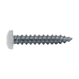 #8 x 1" White Pan Head Metal RV Screws | Phillips Drive | 1 Inch RV Interior/Exterior Screws | Factory Finished Look