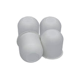 White Trailer Wheel Hub Center Cap 3.125 inch diameter Travel Trailer, Camper RV - Automotive Authority