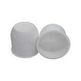 White Trailer Wheel Hub Center Cap 4.25 inch diameter Travel Trailer, Camper RV - Automotive Authority