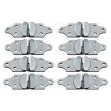 Utility Trailer Wood Panel Side Straight Bracket, for Stake Body Latch Rack Gate Connector