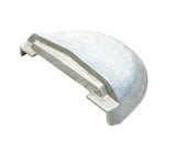Replacement Zinc Gearcase Anode For Volvo Penta 3855411, 984513, CM3855411Z, 12774, 18-6028