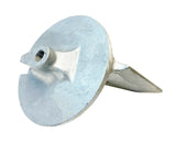Ánodo de pestaña de ajuste de zinc para fuerabordas Yamaha 200 225 250 HP 61A-45371-00-00, 18-6119 